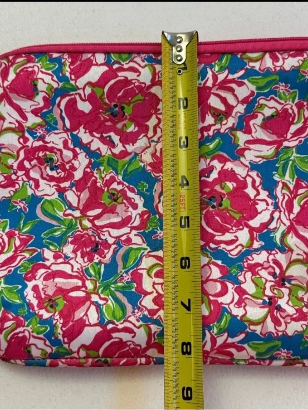 Lily Pulitzer Pink Blue Floral Tablet Sleeve